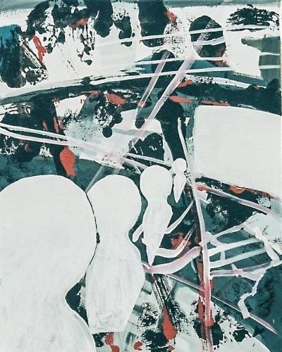 glaspalast - 2007 - 50 x 40 cm - acryl auf leinwand