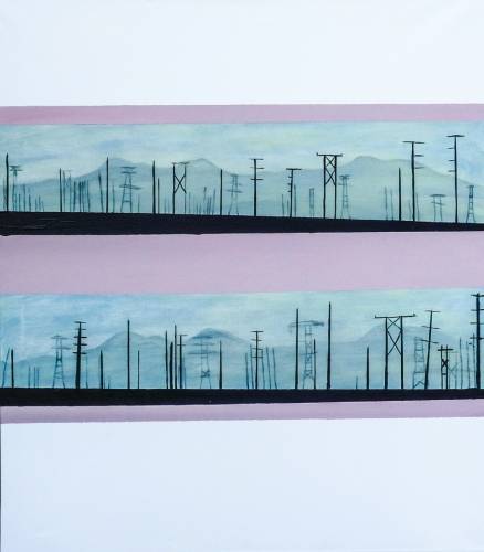 stromverteiler - 2011- 80 x 70 cm - acryl auf leinwand